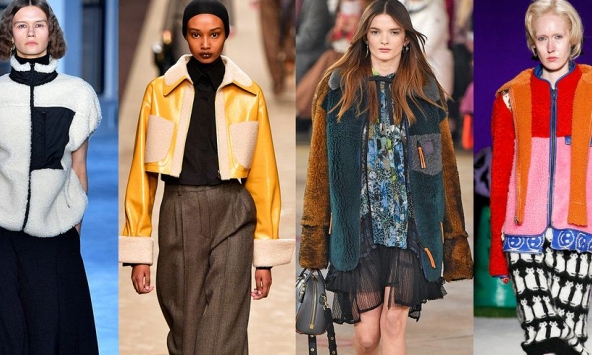 Xu hướng chính trong mùa Thu năm nay đến từ những chiếc áo khoác lông cừu

