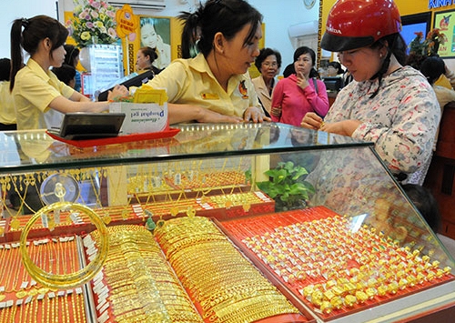  Vàng SJC tăng 130.000 đồng/lượng sáng 25/10