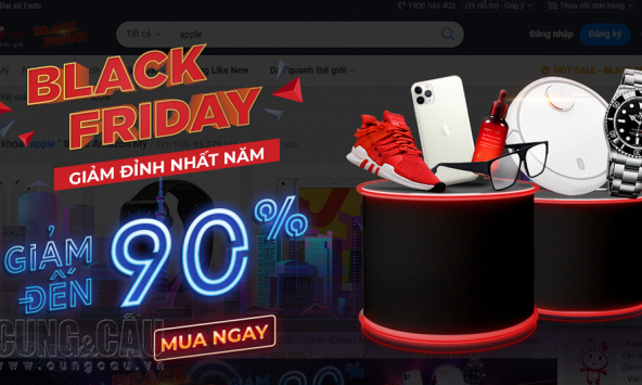 Điện thoại giảm đến 50% ngày Black Friday trên Shopee