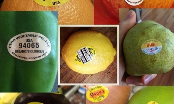 Các chữ số tem nhãn dán trên rau củ quả ở siêu thị có nghĩa gì?