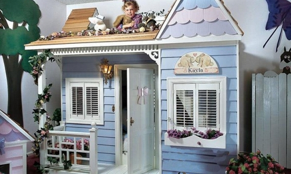 18 mẫu thiết kế giường tầng khiến trẻ có cả bầu trời thơ ấu