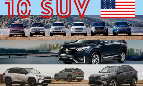 10 SUV bán nhiều nhất Mỹ năm 2020: Hai đại diện của Toyota và Honda dẫn đầu