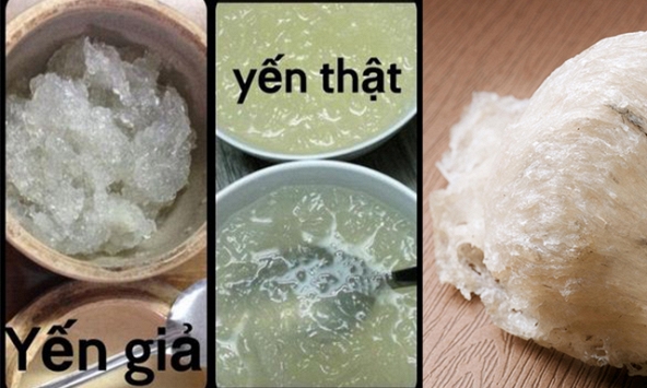 4 tuyệt chiêu nhận diện yến sào thật giả