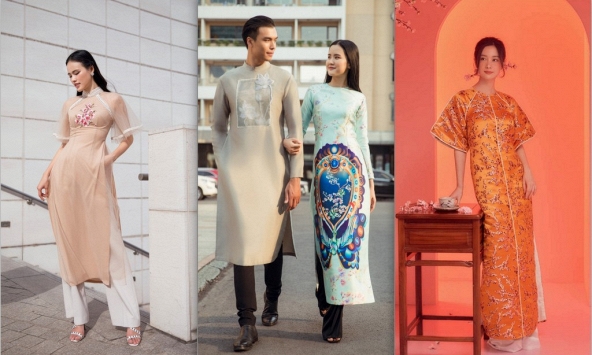 4 xu hướng áo dài Tết được yêu thích nhất năm 2020