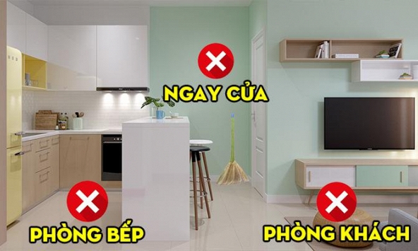 Chổi quét nhà nên đặt ở vị trí nào để không thất tán tài lộc?
