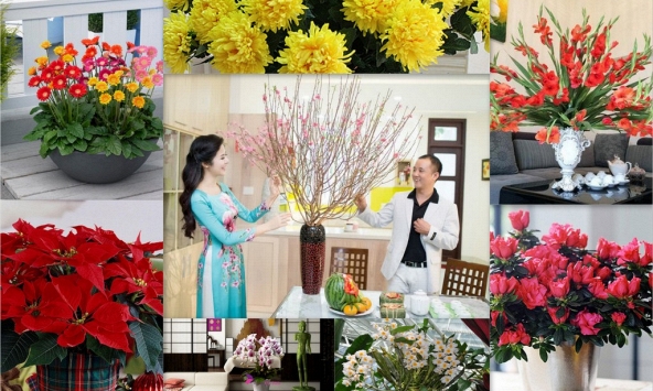 Phong thủy ngày Tết: Chưng hoa nào để hợp phong thủy năm Canh Tý 2020?