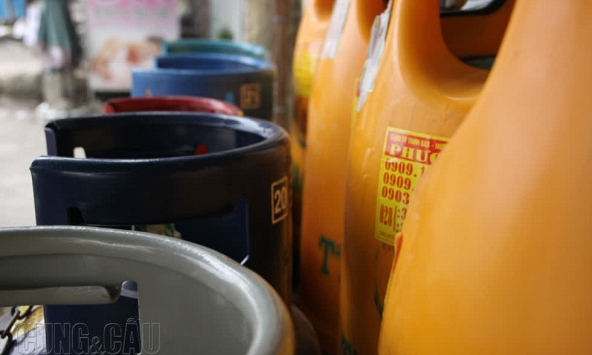 Giá gas tăng sốc ngày đầu năm 