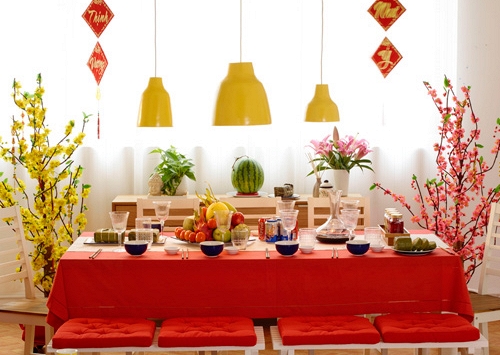 Bí quyết trang trí nhà ngày Tết hợp phong thuỷ sinh tài lộc cả năm
