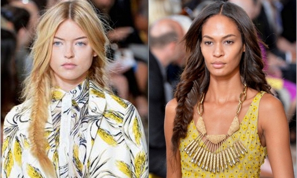 Tết tóc đuôi cá đơn giản 