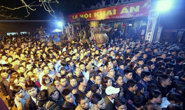 Nam Định dừng tổ chức Lễ hội Khai ấn đền Trần để phòng, chống dịch virus corona