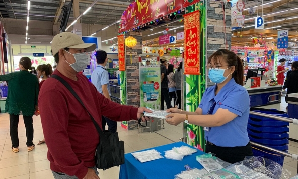 Siêu thị Co.opmart cung cấp hơn 3 triệu khẩu trang đạt chuẩn ra thị trường không nâng giá