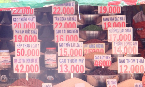 Giá gạo xuất khẩu 2/2 tiếp tục giảm 