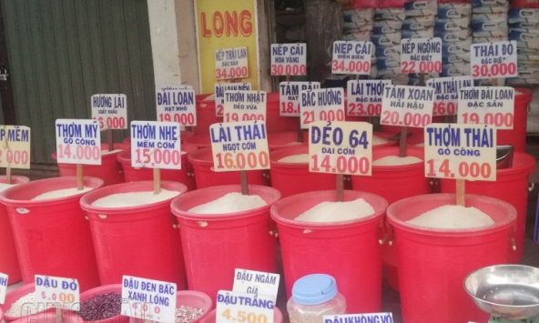 Đà giảm giá gạo xuất khẩu chưa dừng lại