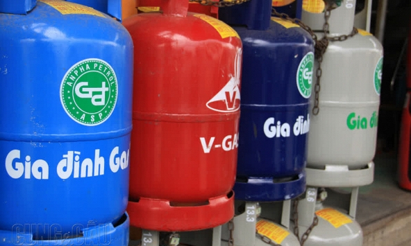 Giá gas giảm nhẹ do báo cáo hàng tồn kho