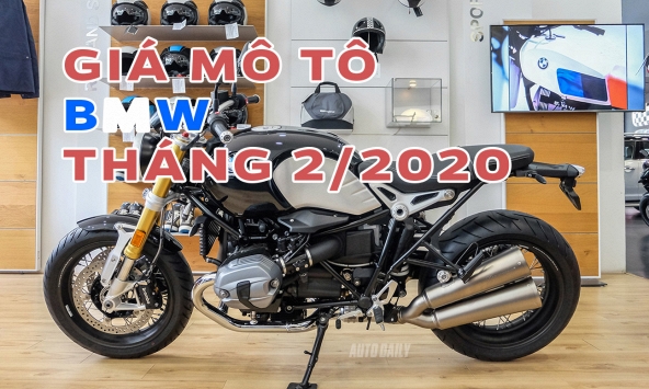 Giá xe máy BMW tháng 2/2020: R NineT cực hot trong khoảng 539 triệu đồng