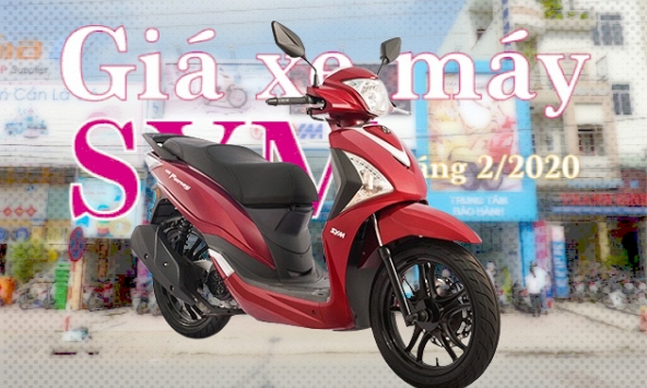 Giá xe máy SYM tháng 2/2020: Fancy 125 giữ giá trong tầm 40 triệu đồng