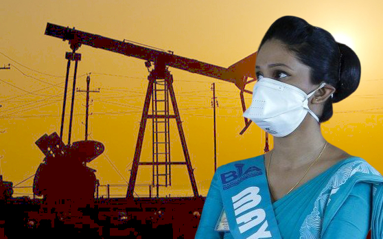 Lo ngại dịch virus corona, giá dầu gần chạm đáy 3 năm 