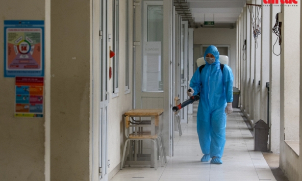 Sẽ phun khử khuẩn cơ sở giáo dục tại Hà Nội trước khi đón học sinh quay trở lại trường