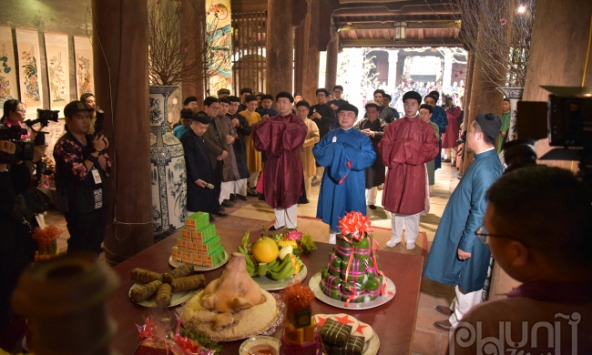 Tái hiện lại nhiều nghi lễ Tết cổ truyền 'Tết Việt – Tết Phố 2023” tại phố cổ Hà Nội