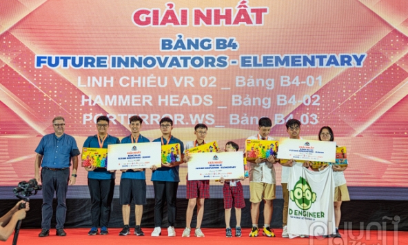 14 đội Việt Nam vô địch cuộc thi Robotacon WRO 2023 sẽ tham dự Chung kết Rô bốt thế giới tại Panama