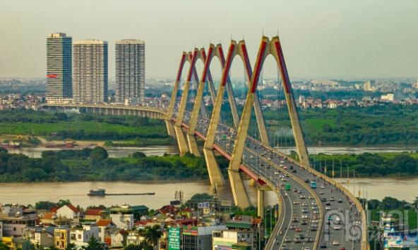 Cận cảnh những cây cầu bắc qua sông Hồng tại Hà Nội