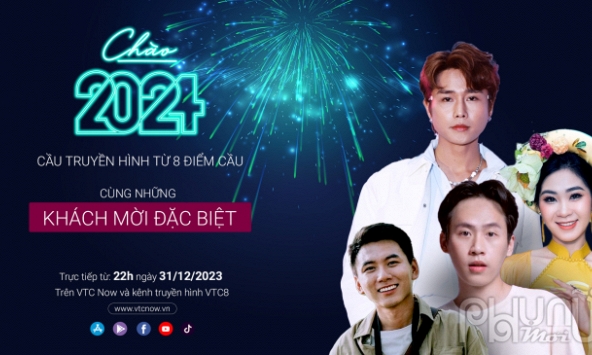 VTC Now tổ chức cầu truyền hình đặc biệt kết nối 8 điểm đêm giao thừa dương lịch