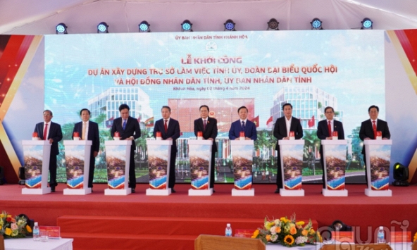 Khánh Hoà khởi công xây dựng trụ sở làm việc với tổng kinh phí trên 544 tỷ đồng