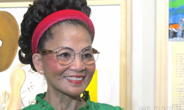 Niềm đam mê hội họa đã biến người mẫu thành họa sĩ