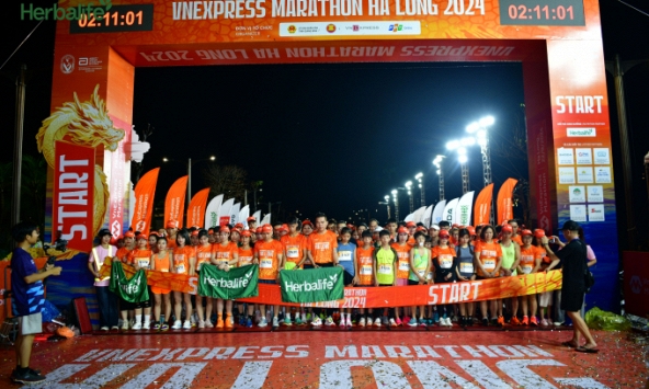 Khuyến khích lối sống lành mạnh cùng VnExpress Marathon Hạ Long 2024