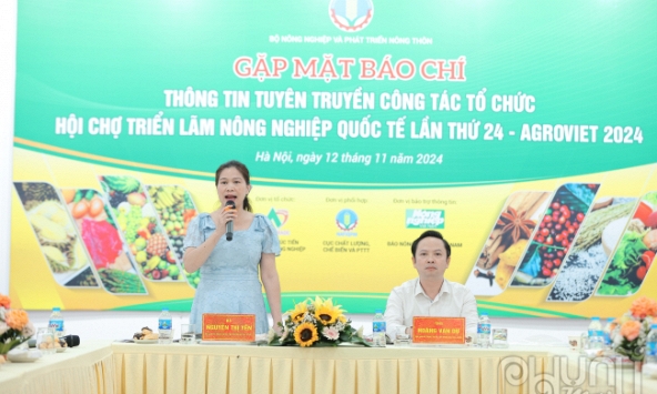 Hội chợ triển lãm nông nghiệp quốc tế lần thứ 24 AgroViet 2024 sắp diễn ra tại Hà Nội