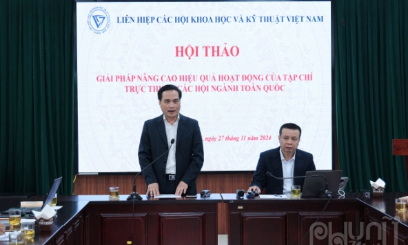 Tìm kiếm giải pháp nâng cao hiệu quả hoạt động của các Tạp chí khoa học trực thuộc Hội ngành toàn quốc