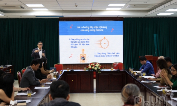 Ứng dụng công nghệ trí tuệ nhân tạo AI xây dựng nội dung truyền thông