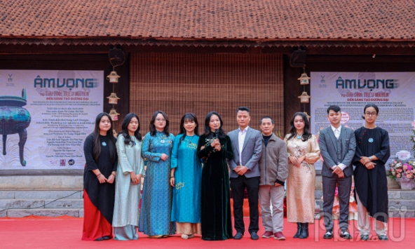 Khai mạc triển lãm “Âm vọng - từ cửu đỉnh Triều Nguyễn đến sáng tạo đương đại” 