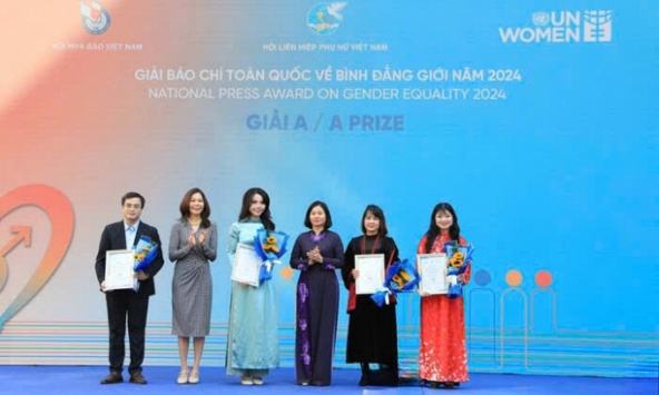 Lễ trao giải Báo chí toàn quốc về Bình đẳng giới năm 2024