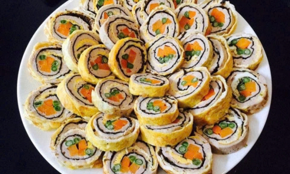 Trứng hấp vân, đơn giản mà tinh tế