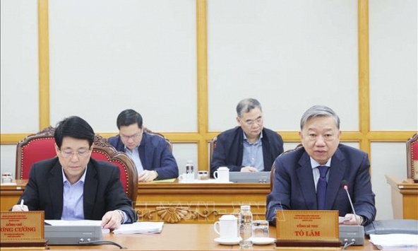 Tổng Bí thư Tô Lâm: Tiếp tục nghiên cứu, hoàn thiện để bộ máy mới ổn định, vận hành hiệu quả