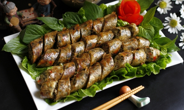 Lòng non dồi sụn nướng: Bí quyết cho món ngon khó cưỡng