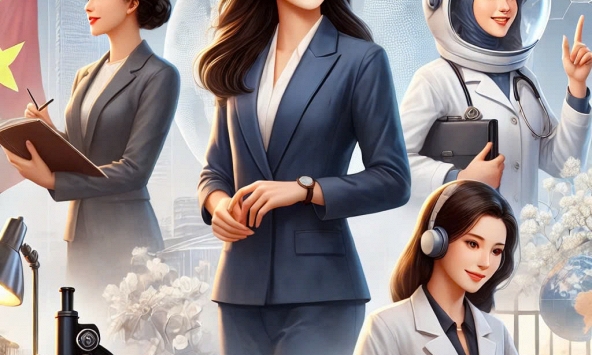 Phụ nữ không nên xem mình là 'phái yếu'