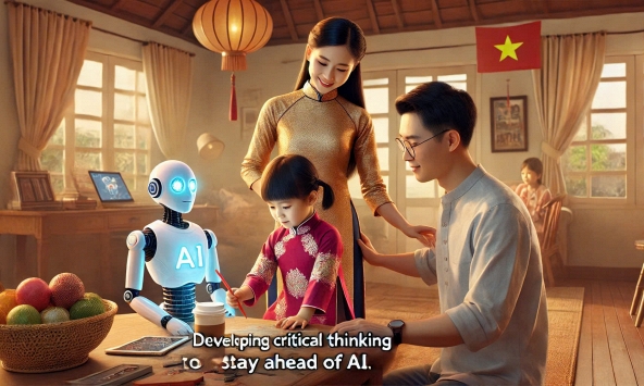 Nuôi dưỡng tư duy con trẻ để không bị AI thay thế