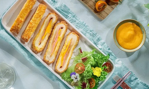 Công thức làm món ức gà nhồi phô mai béo ngậy