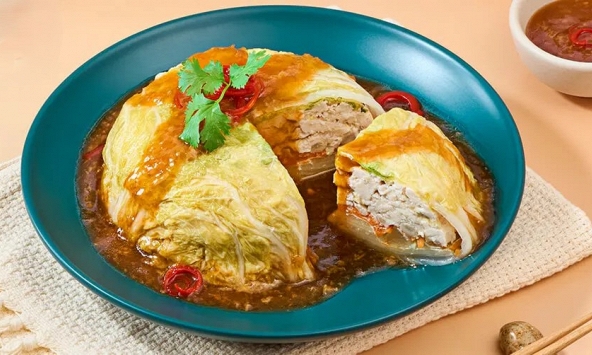 Ức gà hấp cải thảo, món ăn thanh mát, giữ trọn dinh dưỡng