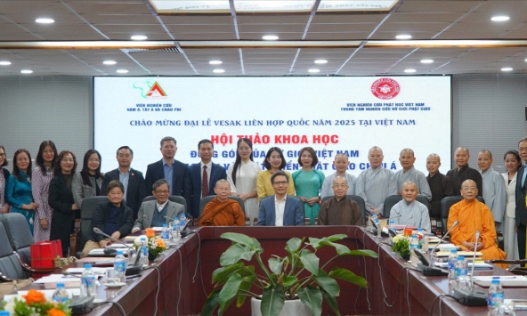 Khẳng định vai trò của nữ giới Phật giáo Việt Nam trong giao lưu và phát triển Phật giáo châu Á