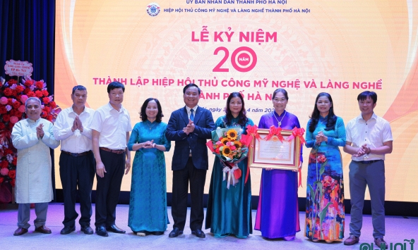 Hiệp hội Thủ công mỹ nghệ và Làng nghề Hà Nội, 20 năm gìn giữ và phát huy tinh hoa nghề truyền thống