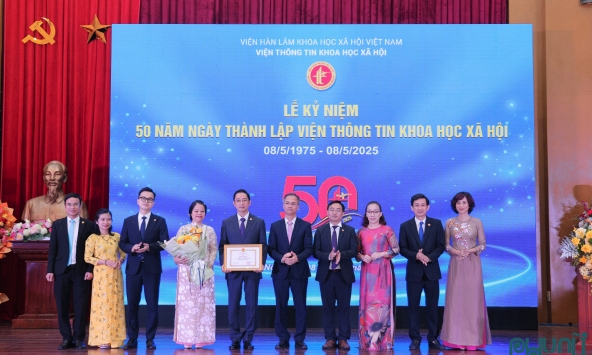 Viện Thông tin Khoa học Xã hội kỷ niệm 50 năm thành lập: Đánh dấu nửa thế kỷ cống hiến tri thức