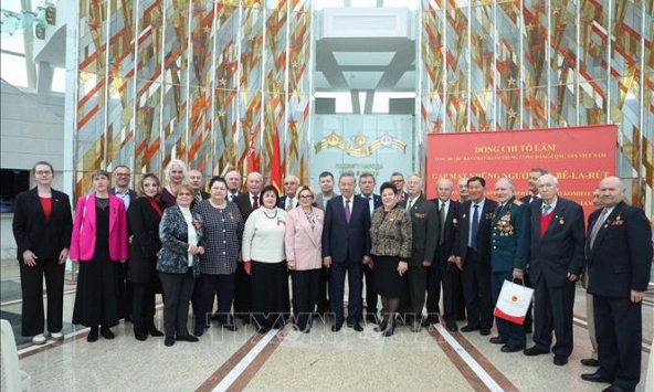 Tổng Bí thư Tô Lâm: Vun đắp tình hữu nghị Việt Nam-Belarus ngày càng bền chặt