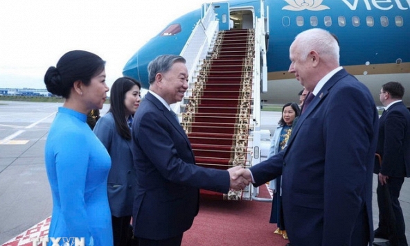 Tổng Bí thư Tô Lâm và Phu nhân kết thúc tốt đẹp chuyến thăm 4 nước