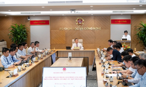 Bộ KH&CN công bố nền tảng quốc gia về khoa học, công nghệ và đổi mới sáng tạo