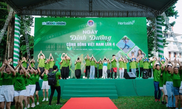 Herbalife Việt Nam đồng hành cùng Báo Sức khỏe & Đời sống tổ chức “Ngày Dinh Dưỡng Cộng Đồng Việt Nam” lần 4 tại TP. Hồ Chí Minh