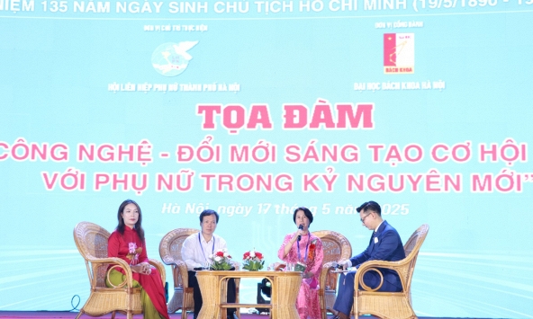 Khai mạc Ngày Phụ nữ Thủ đô ứng dụng công nghệ và đổi mới sáng tạo năm 2025: Nâng tầm vai trò phụ nữ trong kỷ nguyên số