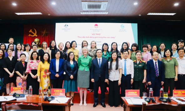 Việt Nam - Australia ra mắt Bộ Chỉ số Bình đẳng giới, thúc đẩy vai trò lãnh đạo nữ trong khu vực công